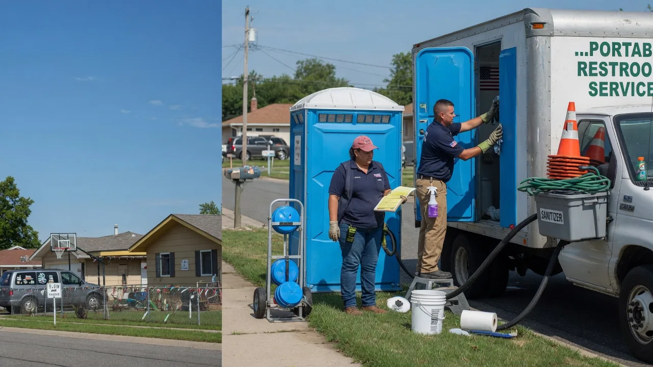 Portable Toilet Rental in Dickson, TN near me